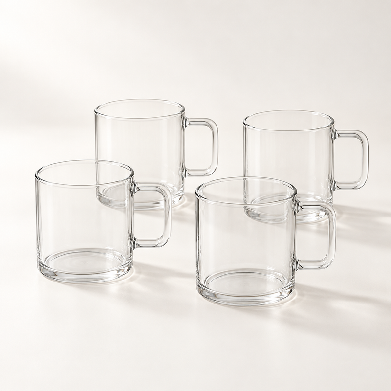 Arc Square Handle Cup Set